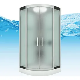 AcquaVapore Duschkabine Dusche D58-00M0 80x80 cm ohne 2K Scheiben Versiegelung
