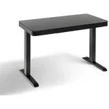 Schreibtisch elektrisch Bonmedico Glas Schwarz