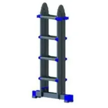 PROTEC.class PATLT43 Teleskopleiter 4 x 3 Sprossen