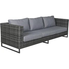 LC Garden Vivera Sofa Kufengestell Gartenlounge anthrazit