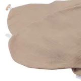 HOBEA-Germany Bezug für Stillkissen Musselin taupe