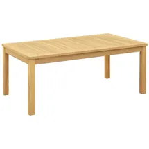 vidaXL Couchtisch Helles Akazienholz 110 x 60 x 45 cm