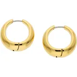 Boccia Titanium Boccia 05096-02 Damen-Creolen Titan, Ohrringe Goldfarben