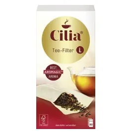 cilia gmbh Cilia® Teefilter L 5103 , 1 Karton = 8 Packungen à 80 Stück