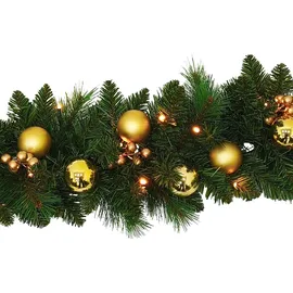 NÄVE LED-Girlande Noel 1,2 m grün