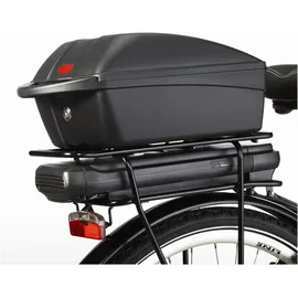 Fischer Fahrradkorb Gepäckträgerbox Schwarz