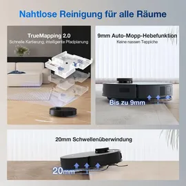 Ecovacs Deebot T30S Pro schwarz