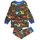 Toby Tiger Pyjama in Anthrazit/ Bunt | Gr.: 98