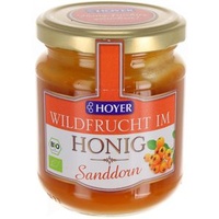 Hoyer Honig Sanddorn Wildfrucht im Honig, BIO, 250g