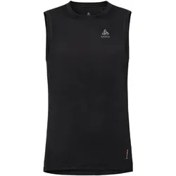 ODLO Herren Funktionsunterhemd Ärmellos, black, XXL