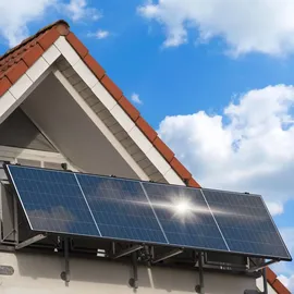 sunniva SUNNIVA® 1700W Balkonkraftwerk komplett Steckdose - Ecoflow S 800W Micro Wechselrichter - PV Solaranlage 4x 425W Solarmodule, inkl.5m Kabel, Y-Verteiler, Bluetooth, WIFI