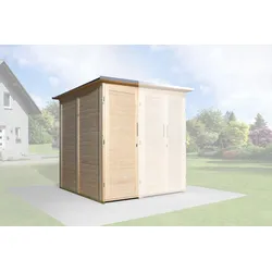 Weka Garten [Q] Erweiterung Model [SaveBike]-naturbelassen