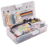 Glakyur neues breadboard-Set elektronikkomponenten-bausatz mit kunststoffbox für r3-komponentenpaket