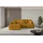 altdecor Ecksofa Cord 2-Sitzer Senfgelb