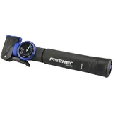 Fischer Minipumpe schwarz, umschaltbar zwischen Druck/Volumen, mit Manometer