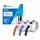 G&G Prägebänder 3D ersetzt Dymo S0898130/140/150, 9 mm, blau,