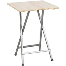 Fun Star Stehtisch 80 x 80 x 110 cm kiefer