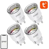 Gosund Smart-Home-Steckdose 10A Weiß 4 St.