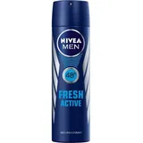 NIVEA Nivea, Men Fresh Active DEODORANT SPRAY 150 ml)