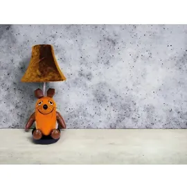 happy lamps - LED Kinder-Schreibtischlampe MOUSE LED/5,4W/230V Maus - Braun/Orange