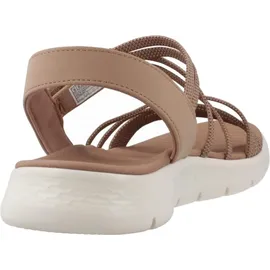 SKECHERS Go Walk Flex SANDAL - Emma Damen Sandalen braun, Größe 41