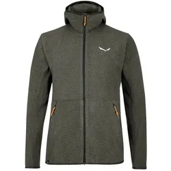 Salewa Fleecejacke Nuvolo mit Kapuze (warm, atmungsaktiv) olivegrün Herren