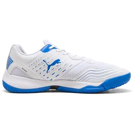 Puma Solarflash III Hallenschuhe weiß, Größe 42 1⁄2 - PUMA White-Ultra blue/PUMA Black,
