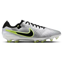 Nike Tiempo Legend 10 Pro FG Herren Silber 39