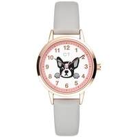 Cool Time Mädchen Kinder Armbanduhr (Grau)