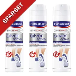 Hansaplast Fußspray Silver Active