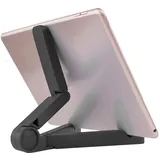 Voiakiu Tragbarer Tablet-Ständer für den Schreibtisch | Faltbarer Handyständer | Leichter, einfach zu verwendender Tablet-Ständer mit Rutschfester Basis für den Heimgebrauch im Büro