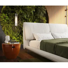 DeLife Cusino 140 x 200 cm Bouclé Creme-Weiß