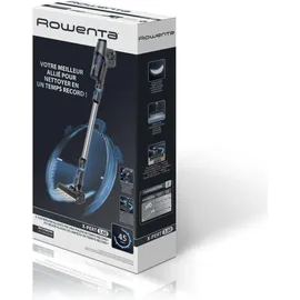 Rowenta RH6921 Vielseitiger wiederaufladbarer Staubsauger, Material: Metall, Grau Blau