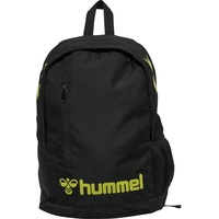 hummel Back pack, Jet black/dark citron