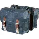 Basil Boheme Doppeltasche Gepäcktasche blau