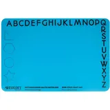 Westcott Bastelunterlage Silikon 304 x 454 mm Blau