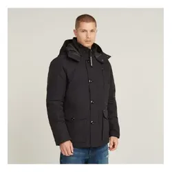 G-Star für Herren. D26403-D908-6484 Wodan Jacke schwarz (L), Lässig, Recyceltes Polyester, Nachhaltig