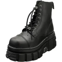 New Rock Combat Boots Unisex Stiefel Plattform - 38 EU - 38 EU