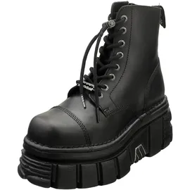 New Rock Combat Boots Unisex Stiefel Plattform - 38 EU - 38 EU