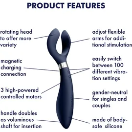 Satisfyer Endless Fun Paarvibrator - Blue