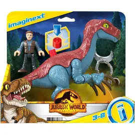 Imaginext Jurassic World Therizinosaurus & Owen Figurenset