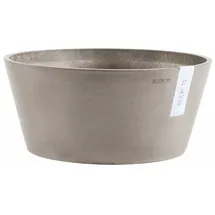 ecopot Ecopots Pflanzschale Frankfurt Braungrau 30 cm