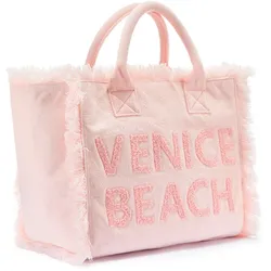 Shopper »Henkeltasche«, Handtasche, Schultertasche, große Tasche, Tragetasche, Strandtasche, Gr. B/H/T: 35 cm x 32 cm x 14 cm, rosa, , 79498102-0