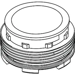 Ideal Standard Luftsprudler A962058NU Cache Cascasde M24X1