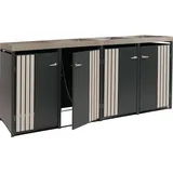 MCW, Gartenhaus + Gartenschrank, O67-PK-4