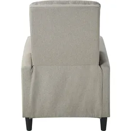 Atlantic Home Collection Relaxsessel Tiago 69 x 102 x 90 cm Beige mit Körperdruck aktivierbarer Relaxfunktion