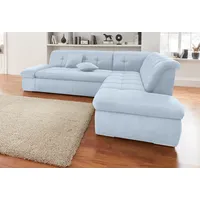 DOMO collection Ecksofa Moric Luxus incl. Zierkissen B/T/H: 273/216/80 cm«, rechts,