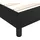 vidaXL Boxspringbett 100 x 200 cm Schwarz