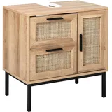 Beliani Waschbeckenunterschrank, Rosell 60 cm)