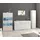 OTTO home Vitrine Egypt 80 x 0 x 160 cm Weiß